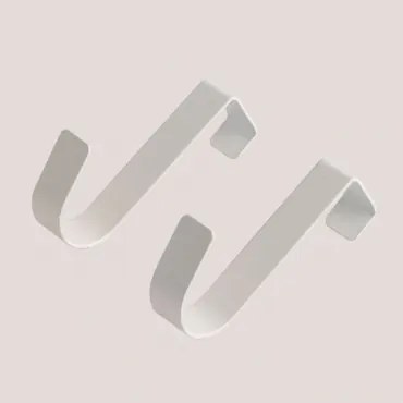 Deurkapstok Van Staal Dalkey Wit - Sklum