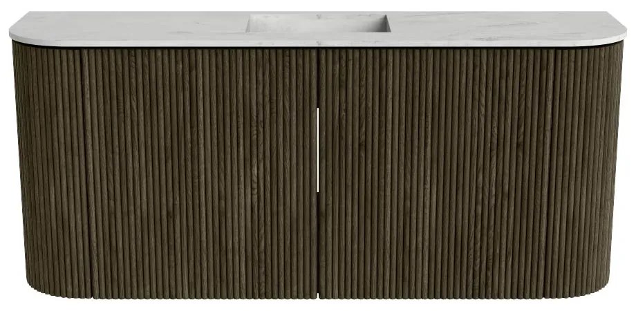 Mondiaz Joya DLux 95cm toiletmeubel ronding links/rechts shadow met wastafel faye midden 1 kraangat opalo