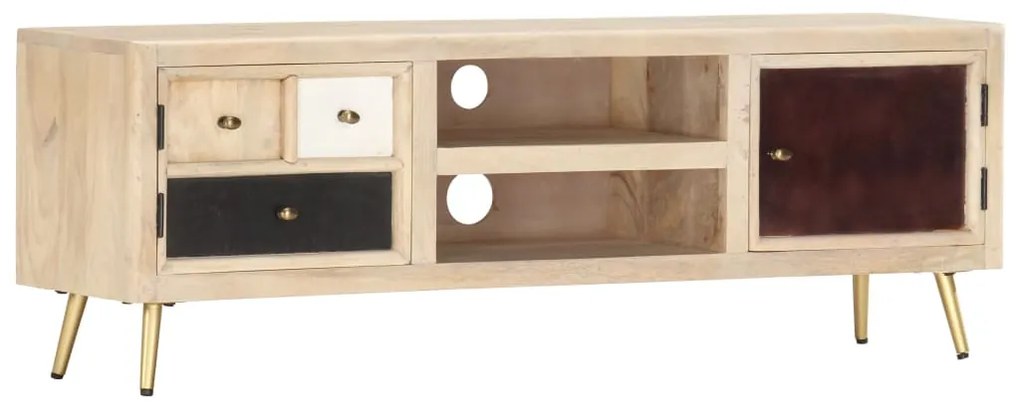 vidaXL Tv-meubel 120x30x40 cm massief mangohout