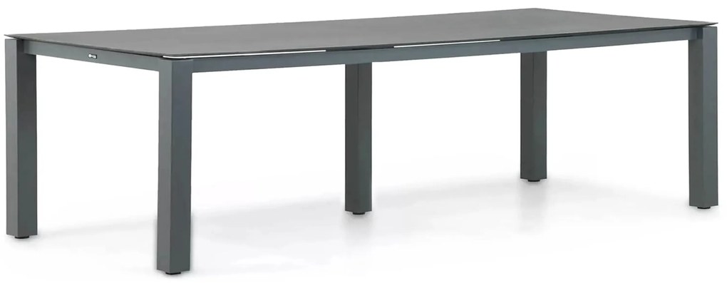 Dining Tuintafel rechthoekig 300 x 100 cm Aluminium/HPL Grijs Santika Yoko