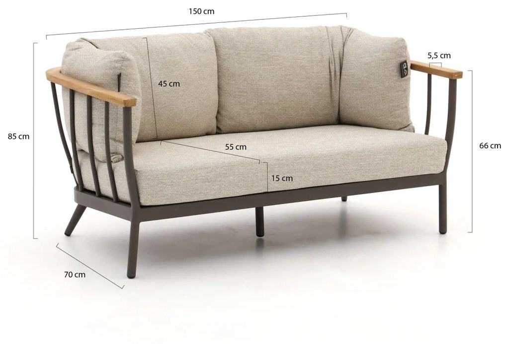 Apple Bee Condor lounge tuinbank 150cm