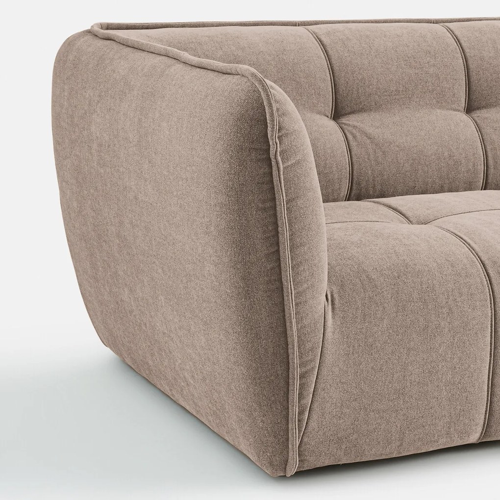 3- of 4-zitsbank van gemêleerd polyester, Simone