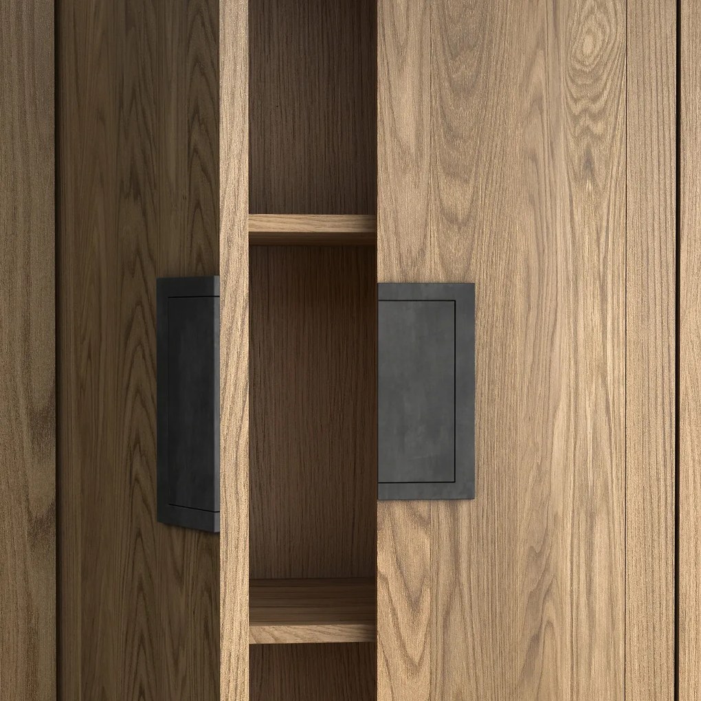 Chinese kast in massief eik, Ling