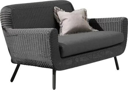 The Outsider Lounge Tuinbank - Jonah - 2 zits - Antraciet - Wicker - The Outsider