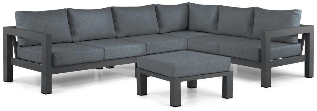 Hoek loungeset 6 personen Aluminium Grijs Lifestyle Garden Furniture Luca