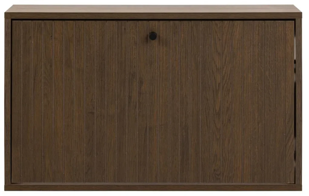 Schoenenkast Hangend Donker Hout - 71.6x17x43cm.