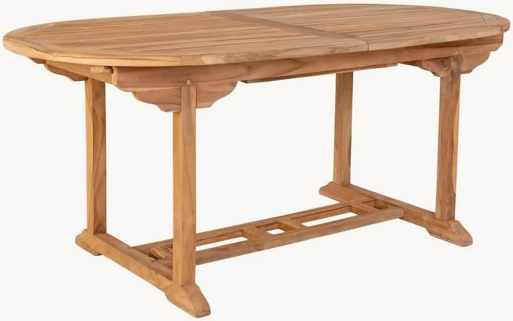 Uitschuifbare eettafel Salamanca van teakhout