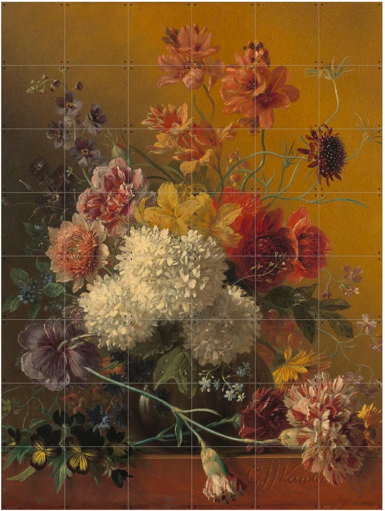 IXXI Still Life Flowers wanddecoratie