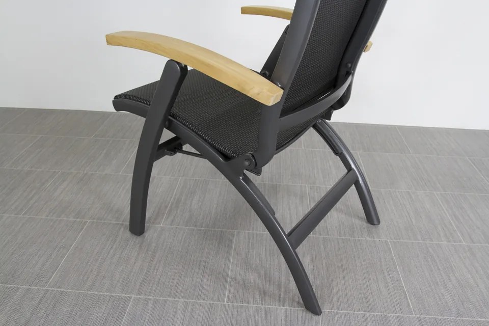 Hartman Da Vinci/Sonata 4-persoons verstelbare tuinset 160x90 cm. - Teak