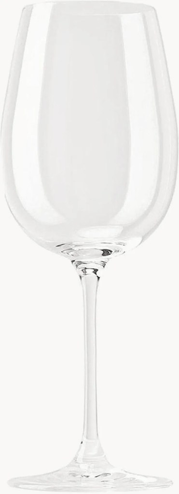 Kristallen rode wijnglazen Divino, 6-delig