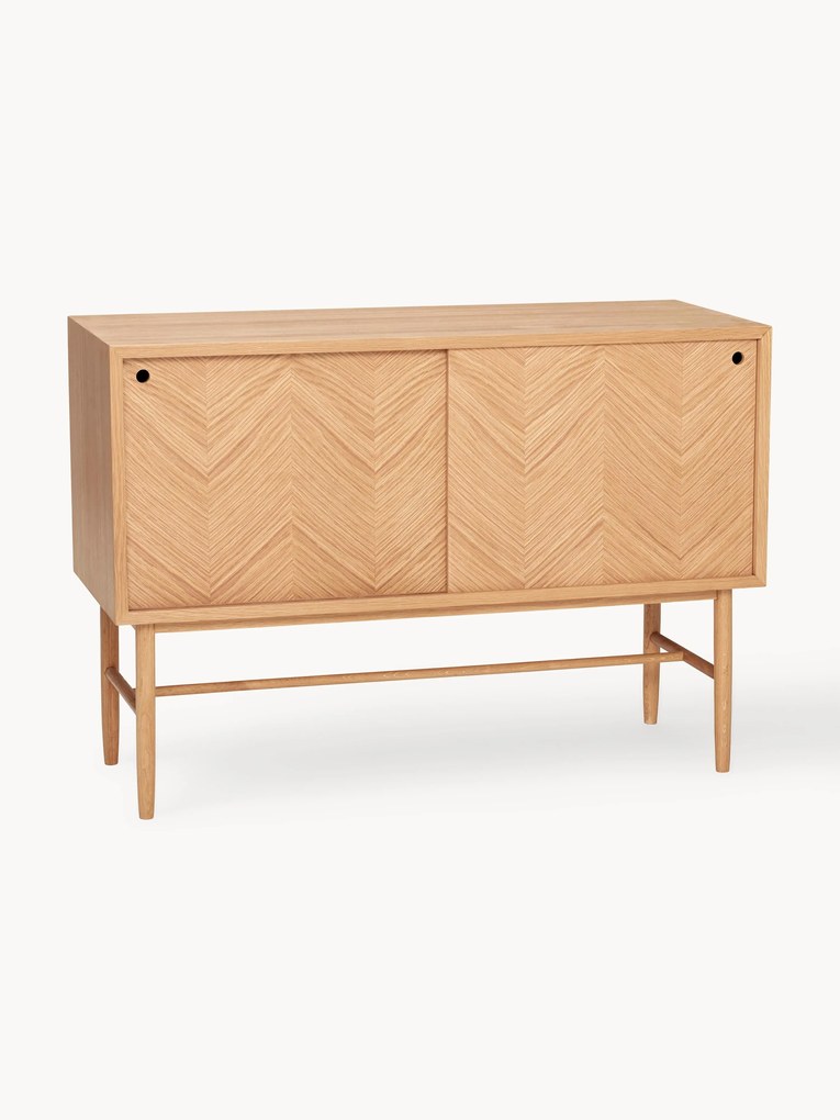 Dressoir Herringbone van eikenhout