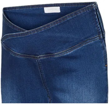 Straight Jeans Blauw Mamalicious  -