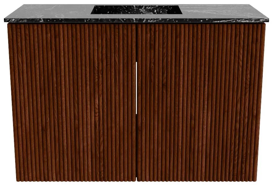 Mondiaz Joya DLux 60cm toiletmeubel ruby met wastafel faye midden 1 kraangat lava