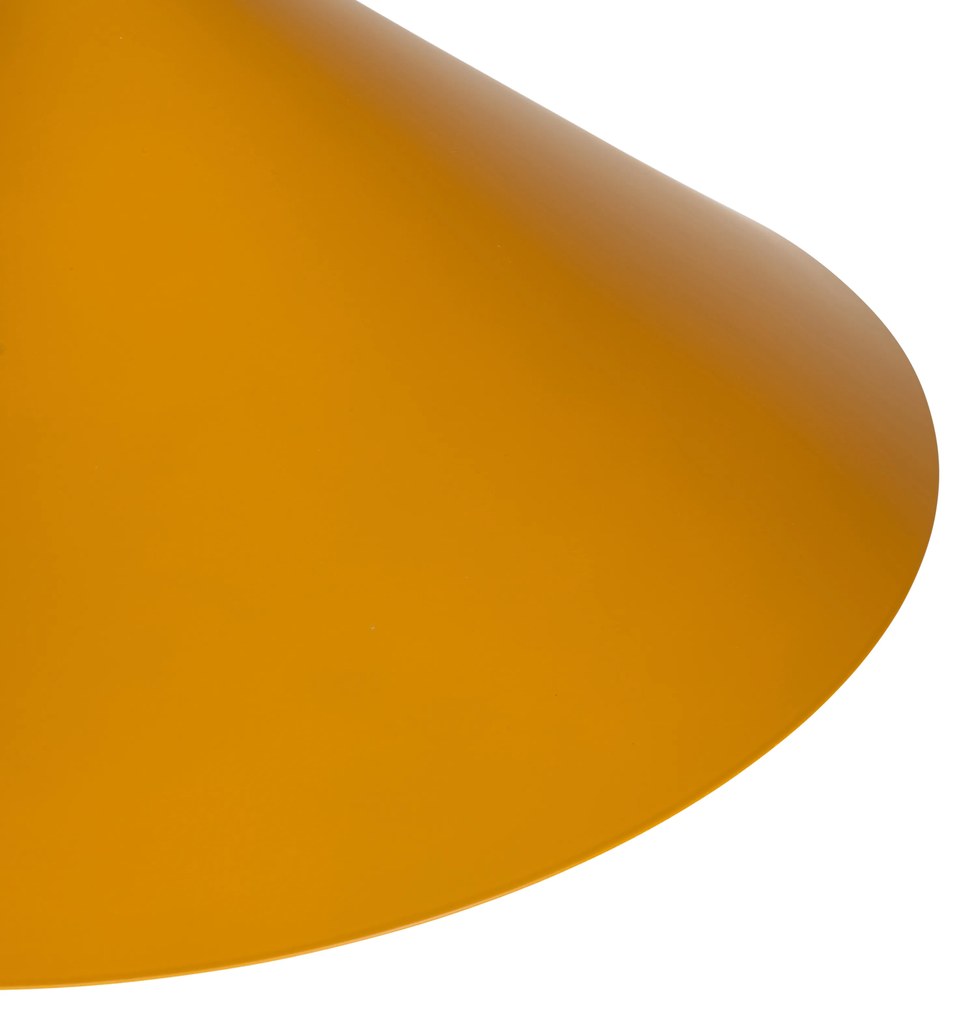 Design hanglamp geel driehoek - Triangolo Design E27 rond Binnenverlichting Lamp