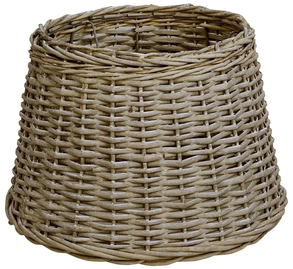 vidaXL Lampenkap 50x30 cm wicker bruin