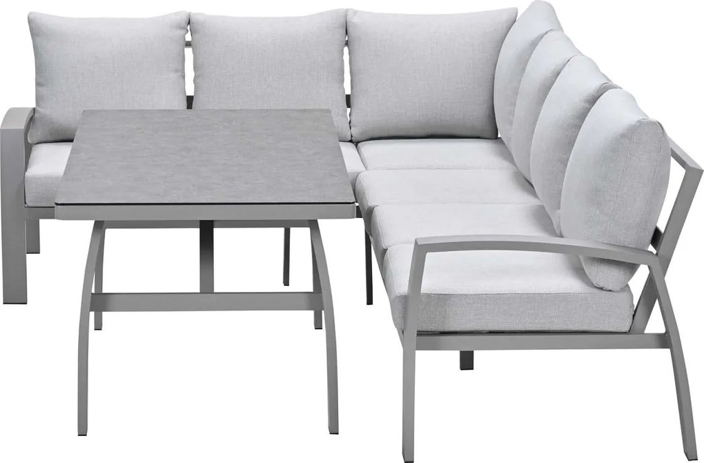 Garden Impressions Cameron lounge dining set 3-delig links - valley sand