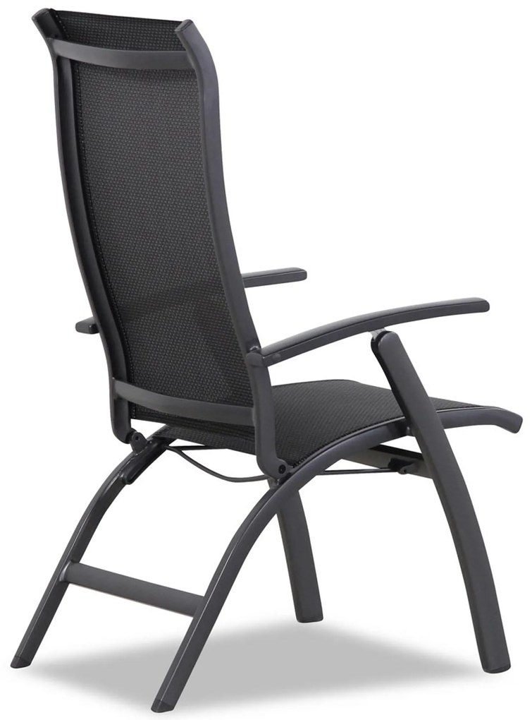 Tuinset 4 personen 180 cm Aluminium/Textileen Grijs Hartman Summerland/Munster