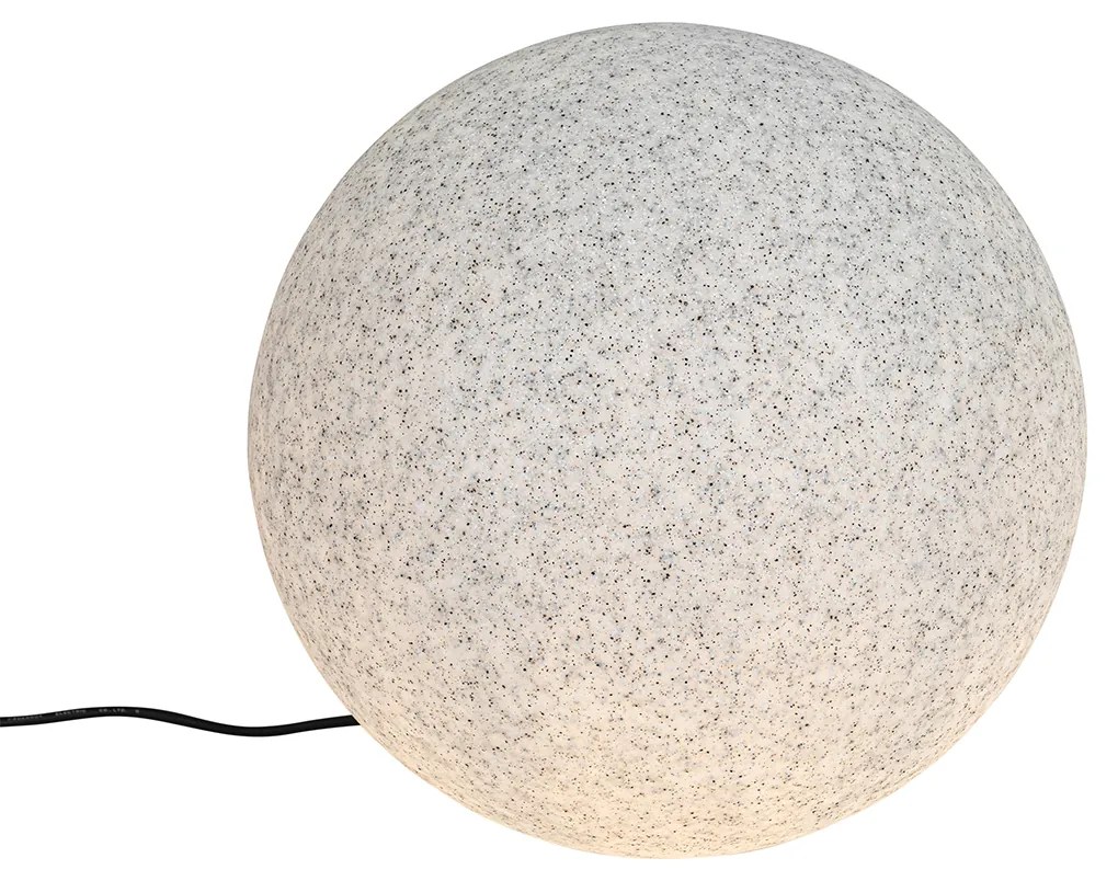 Moderne buitenlamp grijs 45 cm IP65 - Nura