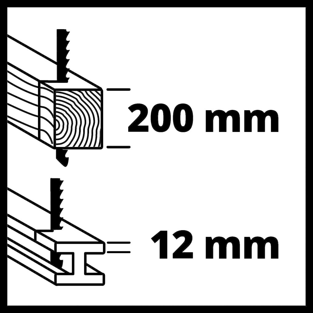 Einhell TP-AP 18/28 Li BL-Solo Accu Reciprozaag