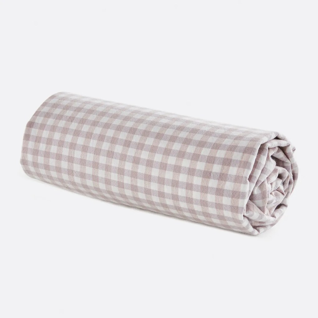 Katoenen hoeslaken met omslag 25 cm, Lilou