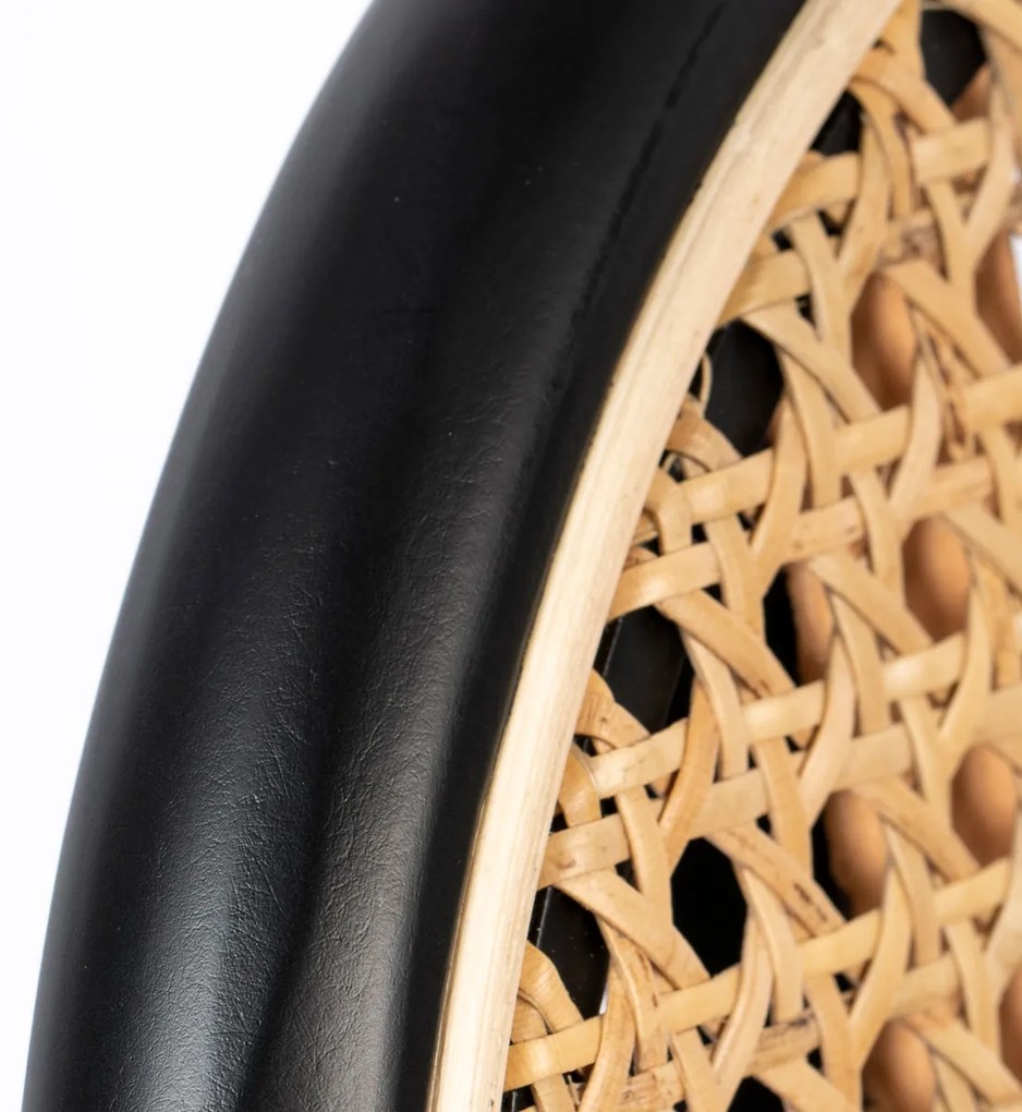 Zuiver Spike Webbing Counter Barkruk Retro Webbing Grijs