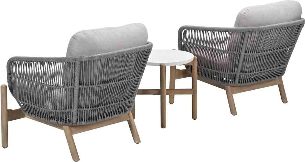 Garden Impressions Aberdeen loungeset 3-delig - grey sand