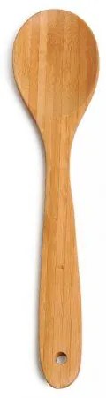 Lepel, bamboe, 30 cm