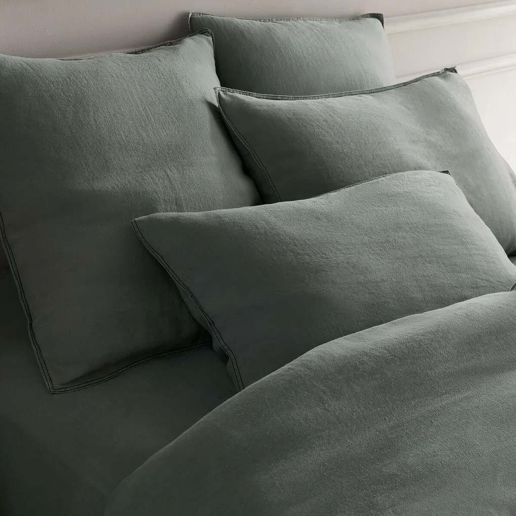 Dekbedovertrek in zuiver gewassen hennep, Helm