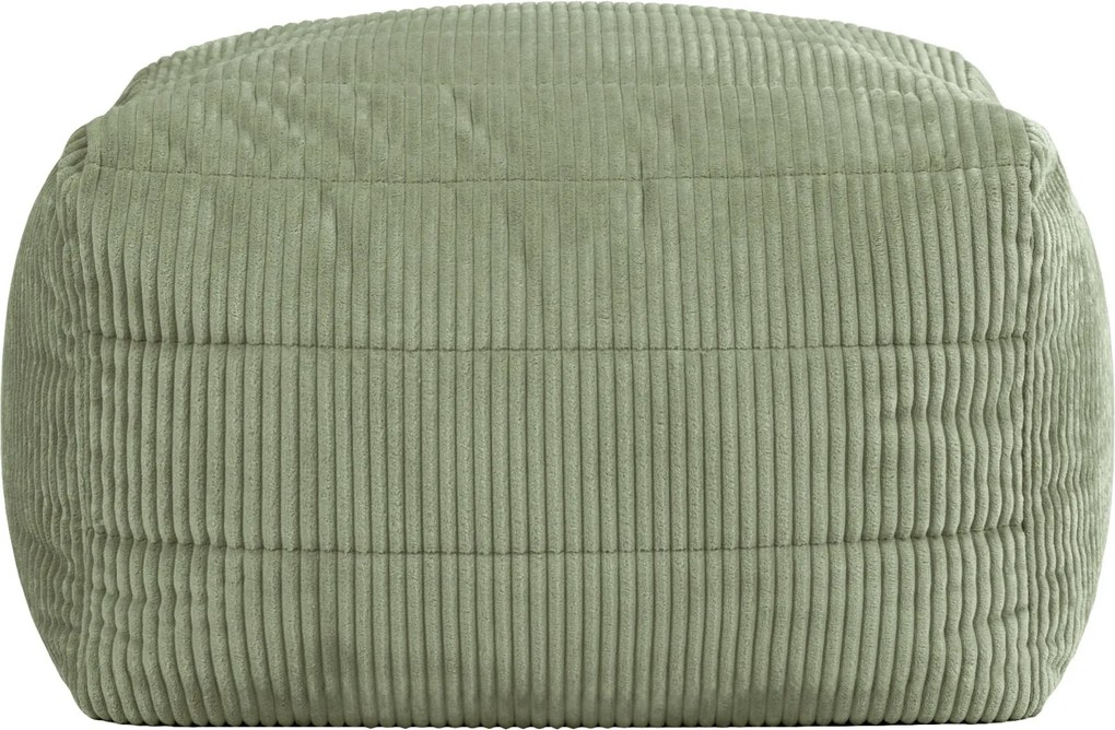 Noa Modulaire Poef Corduroy - Saliegroen
