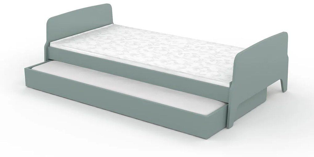 Matras in mousse, speciaal stapelbed en inschuifbed