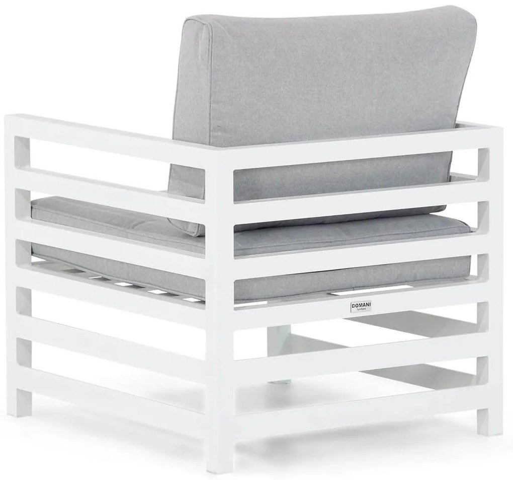 Tuinstoel Aluminium Wit Domani Furniture Linde  white