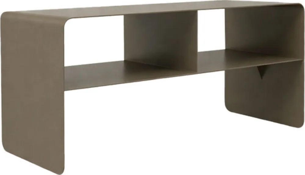 Stalen TV-meubel Brons - 90x37x44cm.
