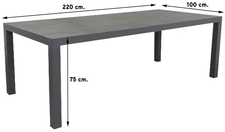 Hartman Sophie Element/President 220 cm. tuinset - 7-delig