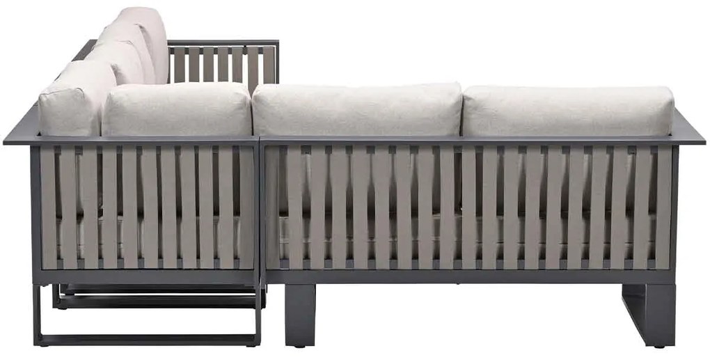 Garden Impressions Gabon hoek loungeset 4-delig taupe