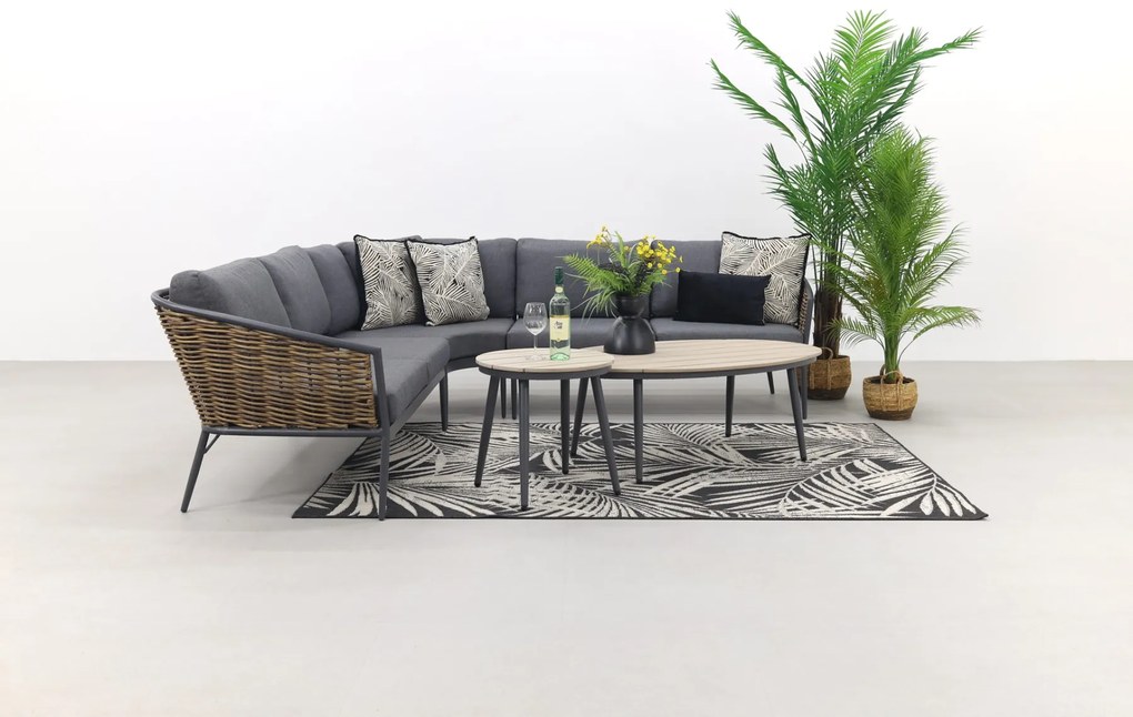 Bali loungeset met Margriet loungetafels - 3-delig - Garden Impressions OP=OP