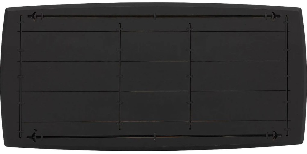 Goossens Excellent Eettafel Uniek, Semi rechthoekig 200 x 100 cm