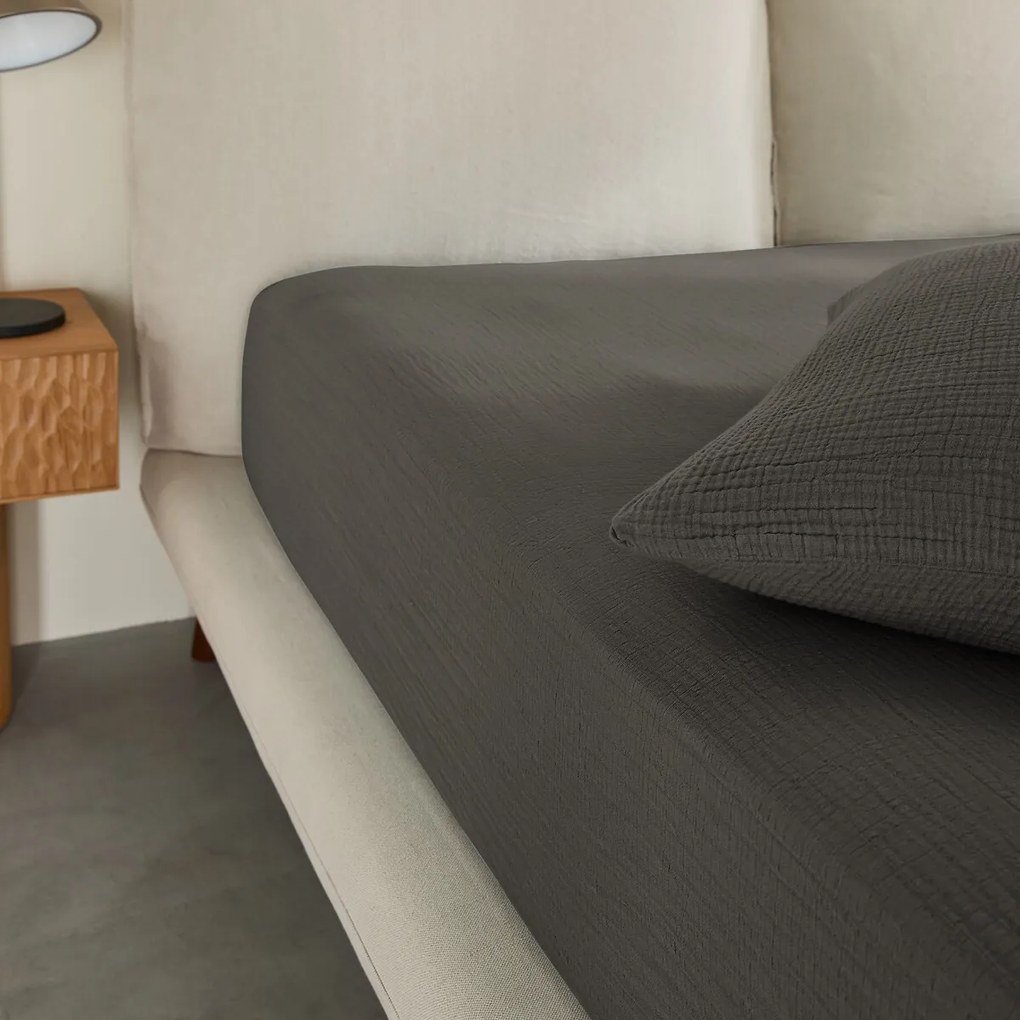 Hoeslaken in biologisch tetra, Yafa