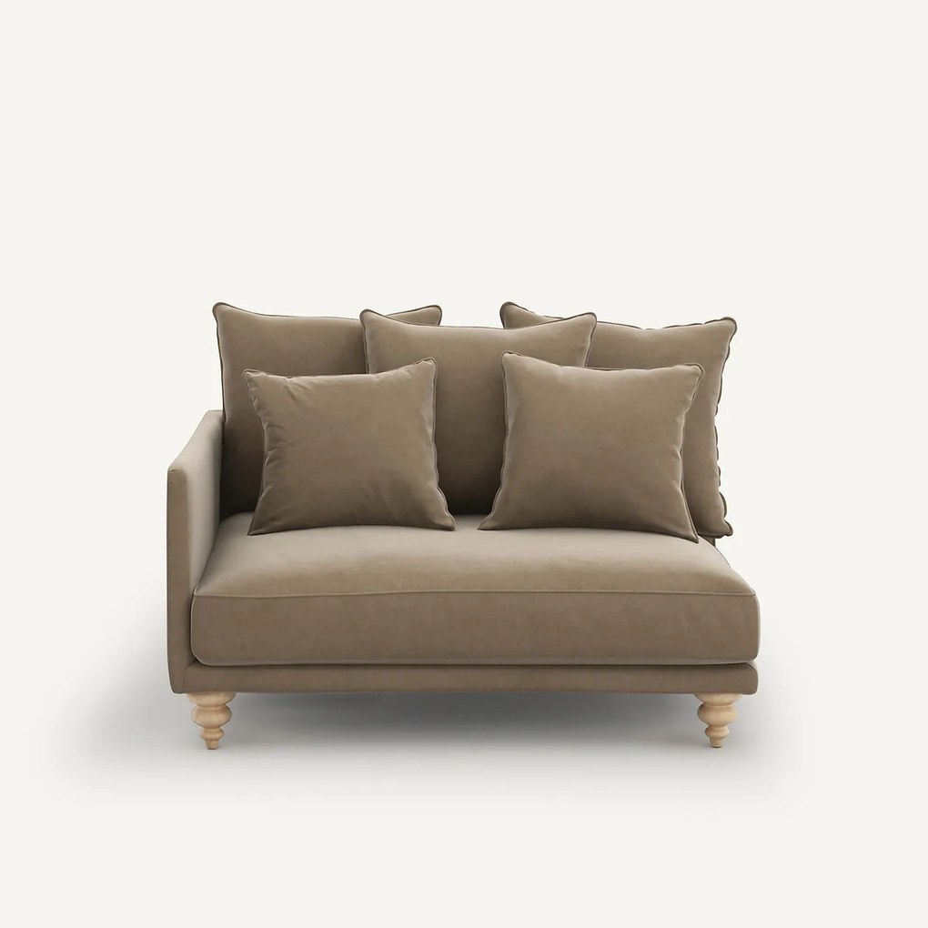 Halve bank fluweel, Lazare