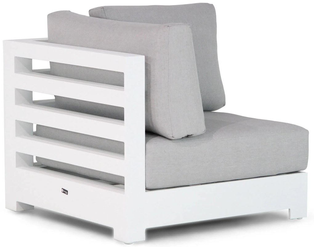 Hoek loungeset 5 personen Aluminium Wit Santika Furniture Santika Phantom