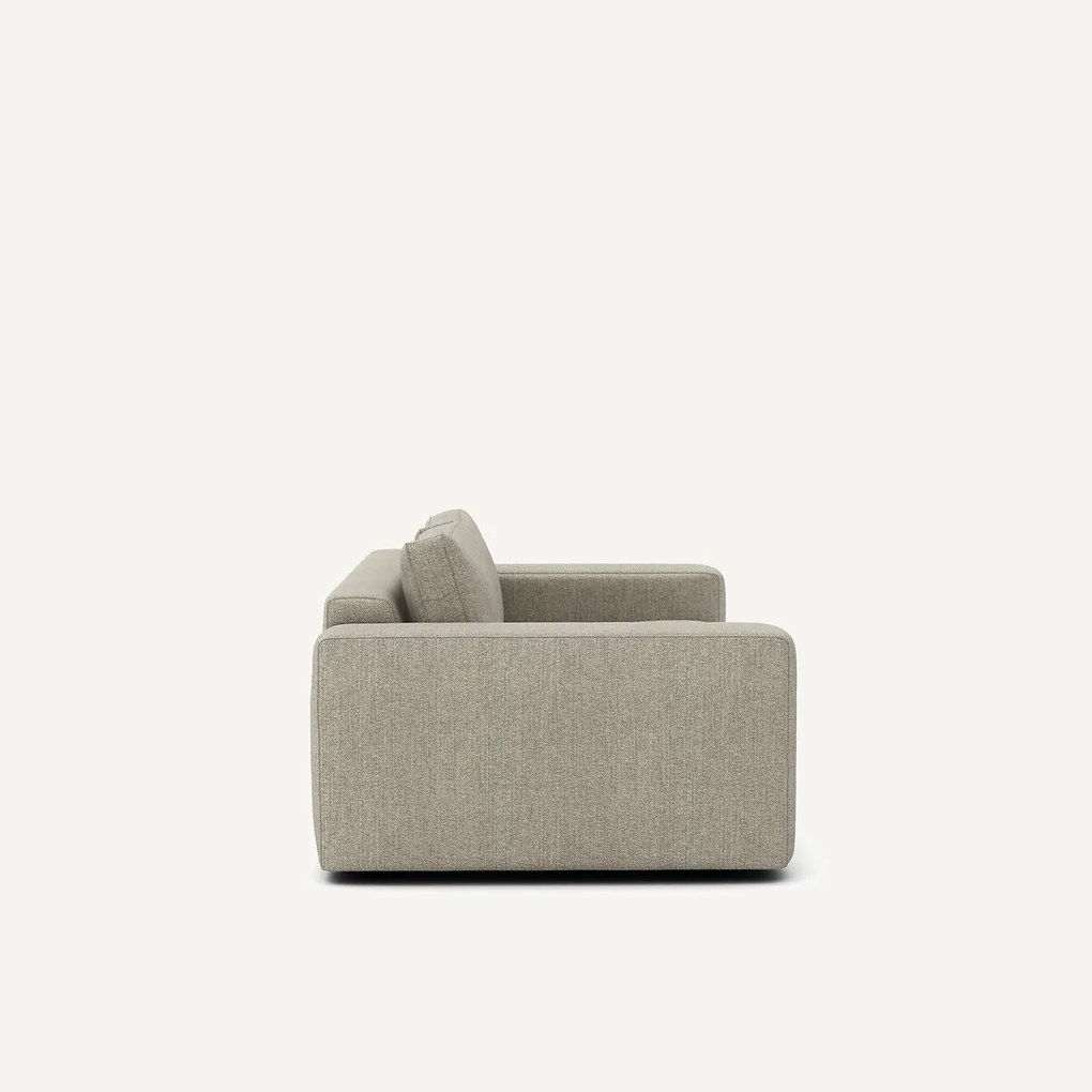3-zits compacte bank in tweed, Skander