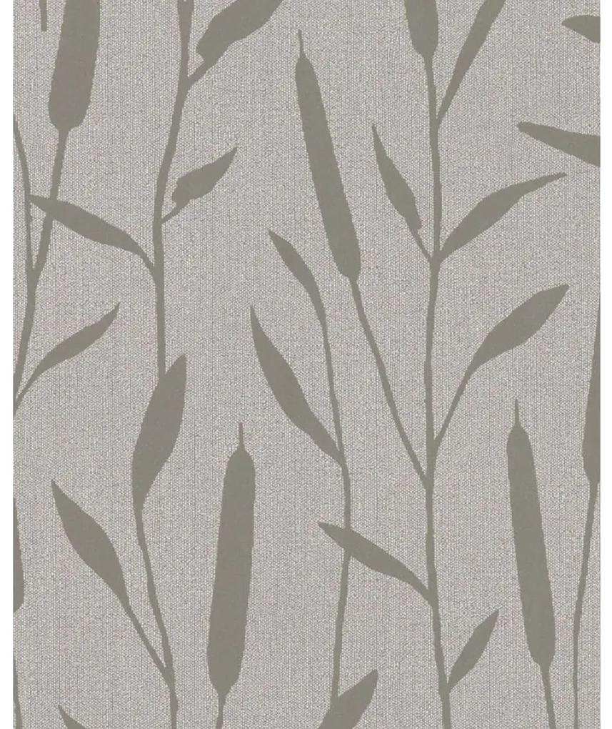 Noordwand Topchic Behang Reed Plumes metallic beige