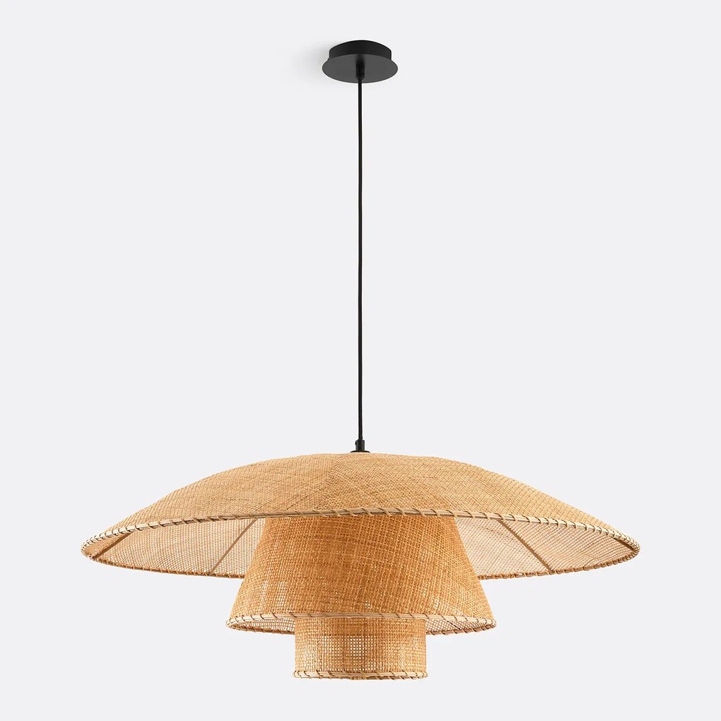 Hanglamp in rotan Ø80 cm, Lola