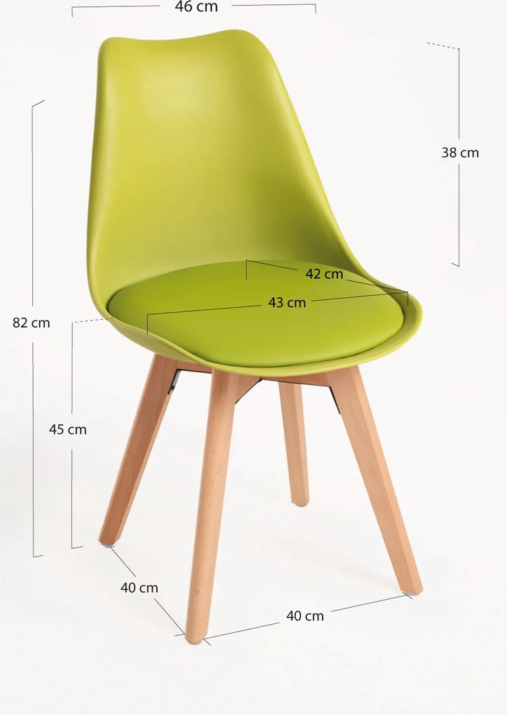 Set 4 Synk Basic Stoelen