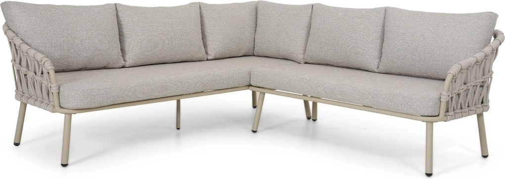 Hoek loungeset 5 personen Rope Zand/Beige Coco Oliva