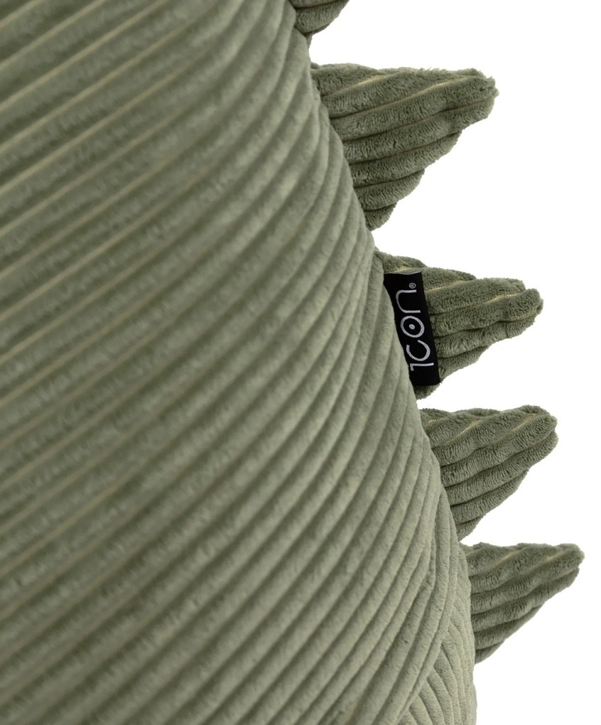 Kinder Zitzak Dino Lounger & Kussen Set - Groen