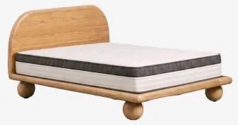 Bicheno Mangohouten Bed Mangohout & 180 X 200 Cm & 180 X 200 Cm - Guideor - Sklum