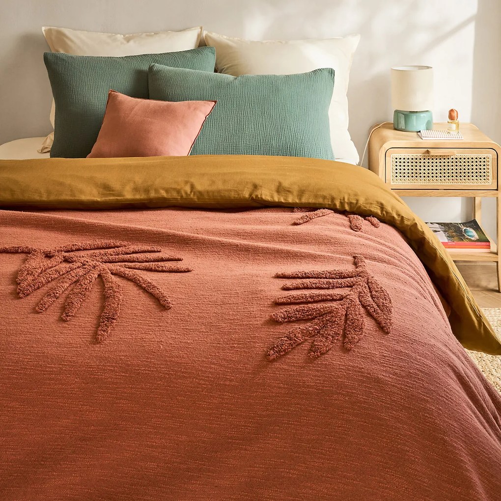 Beddensprei in getuft katoen, Jobe