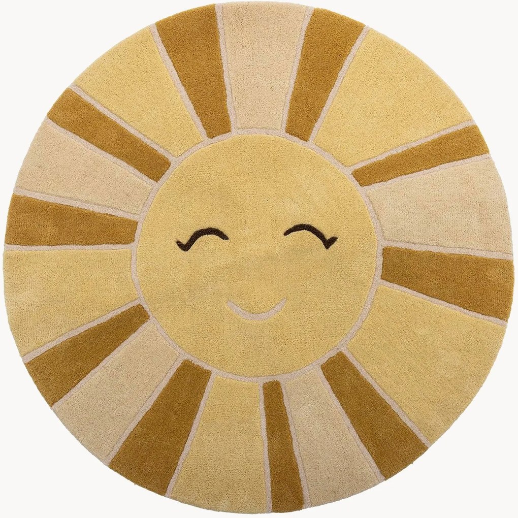 Kinder wollen vloerkleed Sun