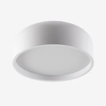 Plafondlamp In Ijzer Glatzer Wit - Sklum