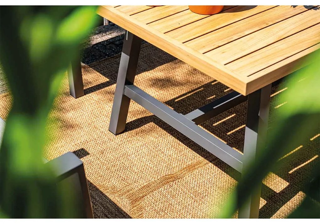 Garden Impressions Lissabon lounge dining set 4-delig stoel-bank - valley sand